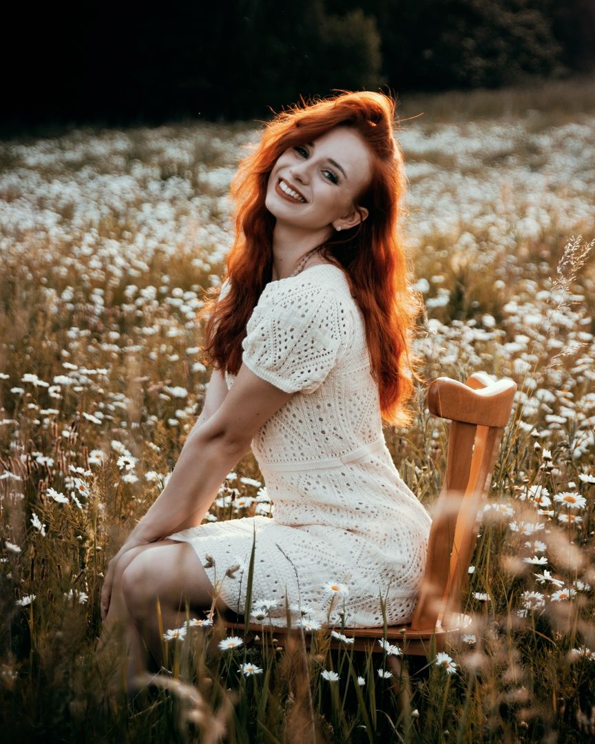 Jolien Springer im Feld